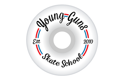 Young Guns Skate School Logo