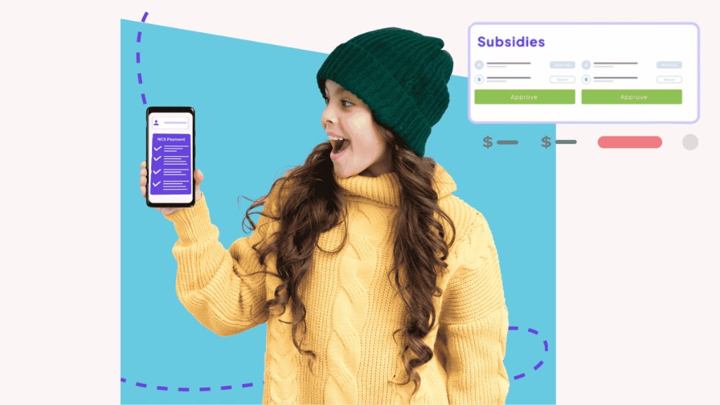 NCS Subsidies home page showing subsidy management features